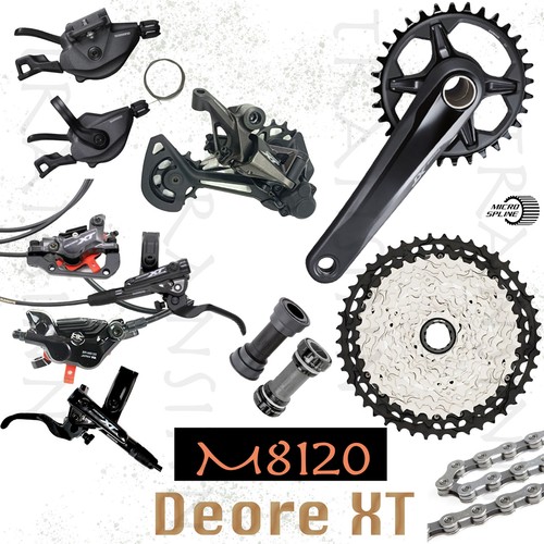 Gruppo shimano deore - gruppo, m8120